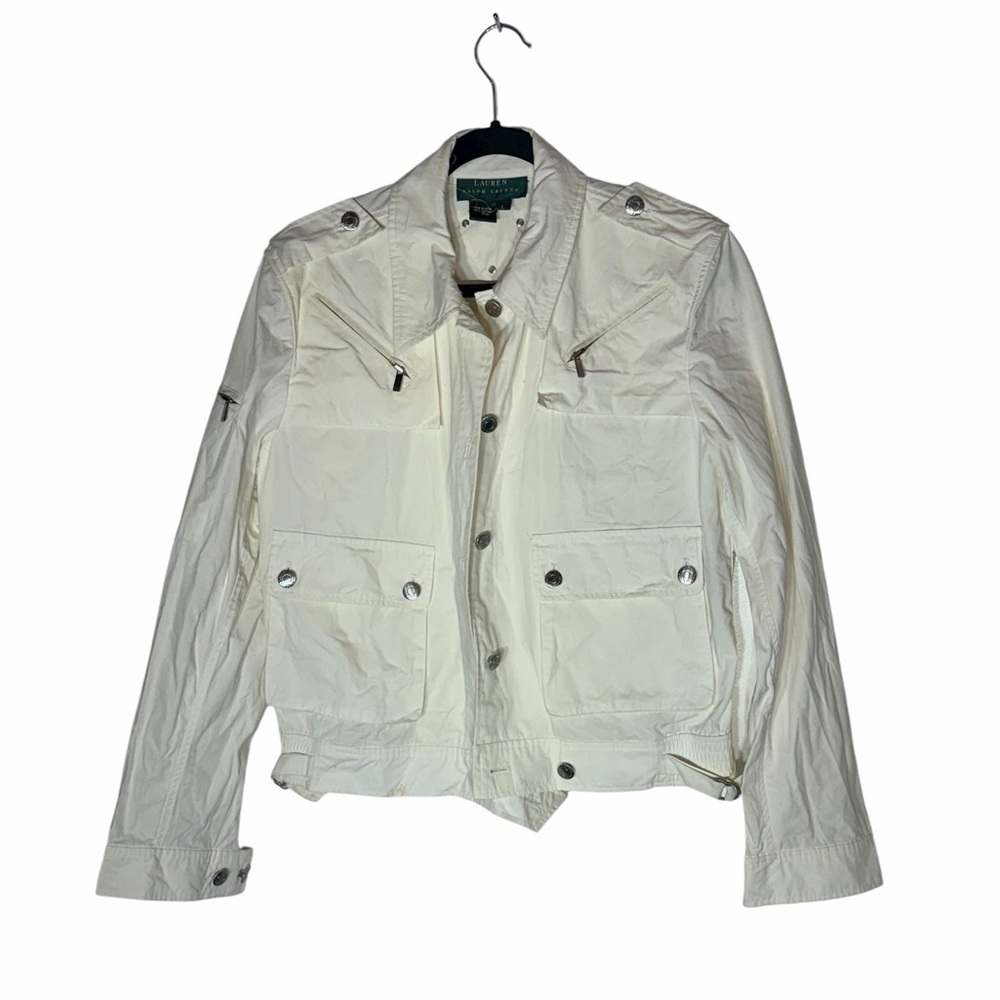 Lauren Ralph Lauren Cream Utility Jacket